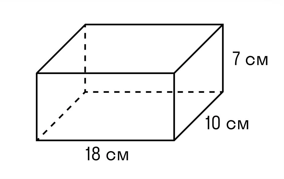 Как вычислить объем в кубических сантиметрах?