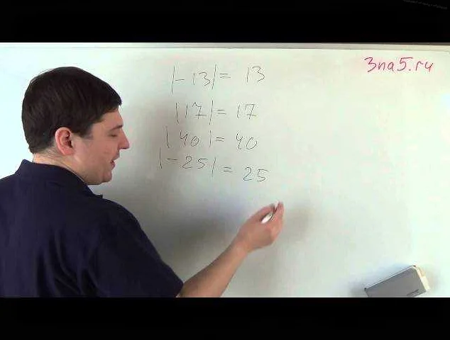 Основные понятия модуля математика 6