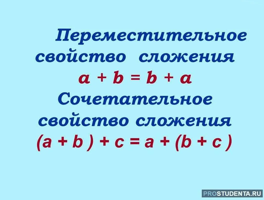 Как использовать сочетательное свойство сложения в решении математических задач?