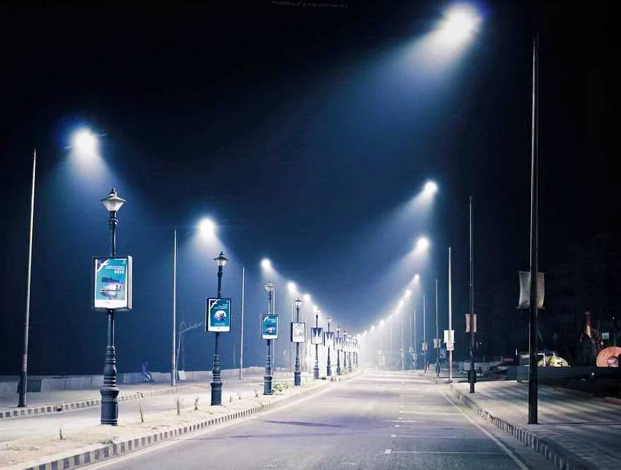 Уличные светильники с датчиками движения