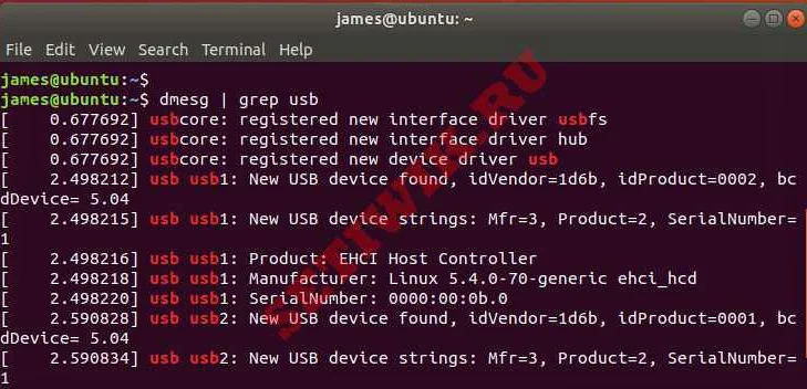 Как монтировать и отмонтировать USB-устройства в Linux