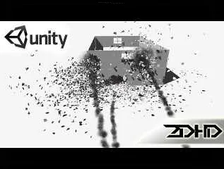 Как реализовать эффект разрушения объектов при столкновениях в Unity