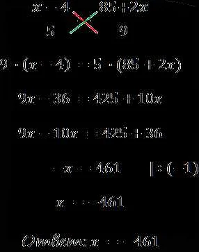 Примеры решения уравнений с дробями